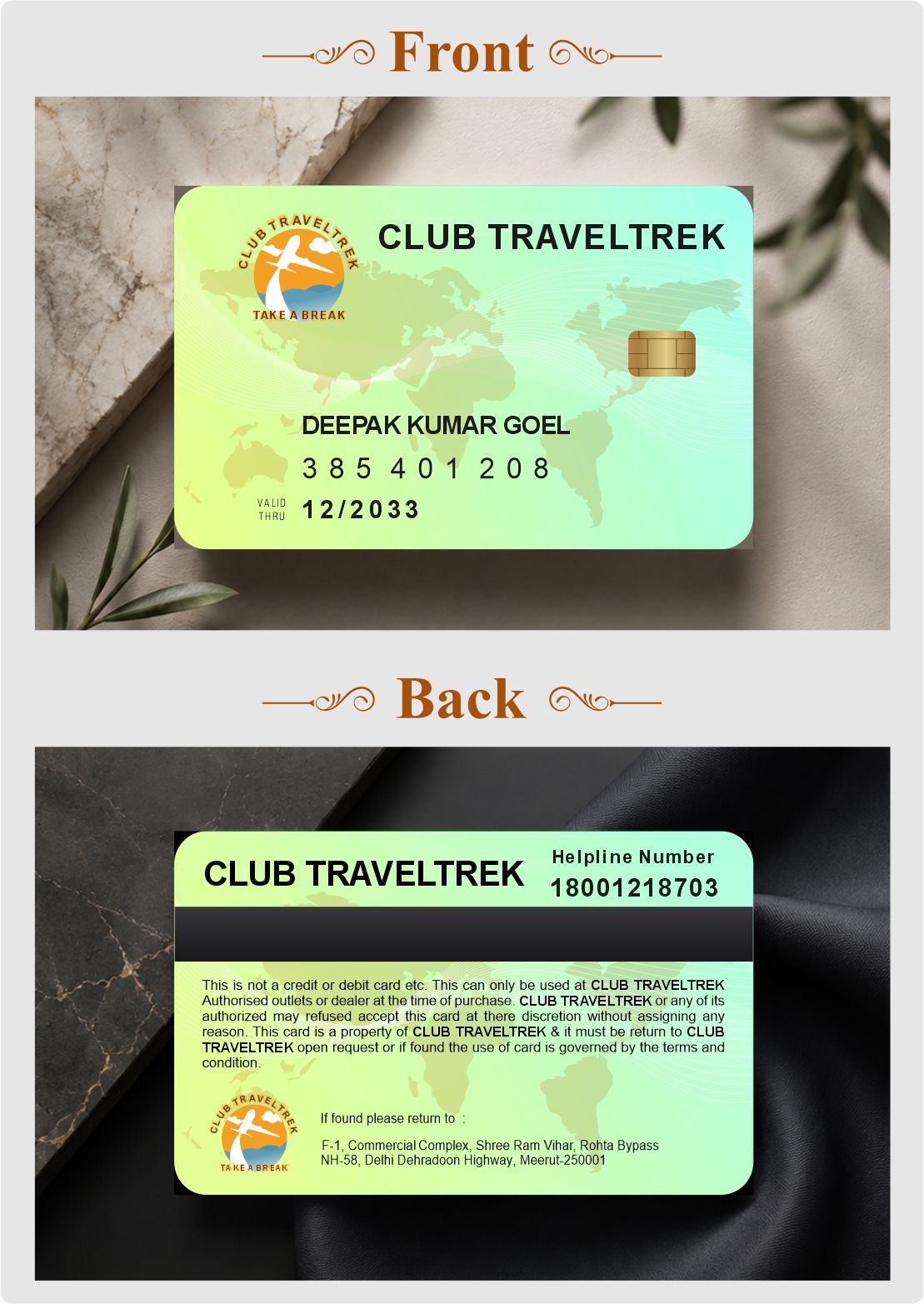 Professional Business Card Design