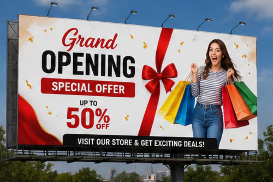 Hoarding Billboard Printing