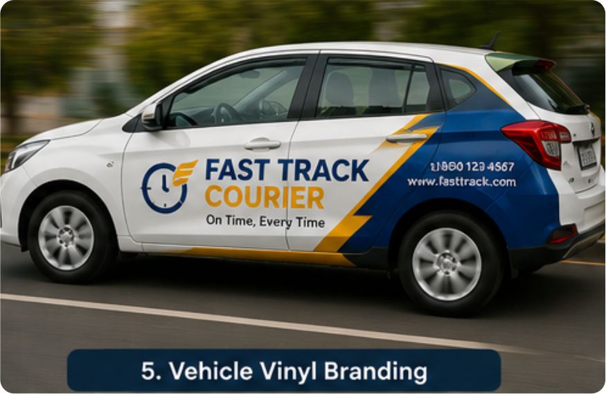 Vinyl Branding Service