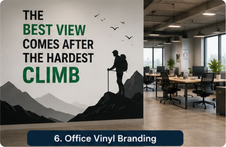 Vinyl Branding Service